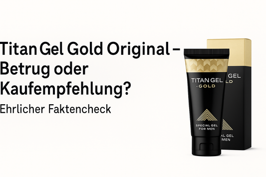 Titan Gel Gold Original – Betrug oder Kaufempfehlung? Ein ehrlicher Faktencheck