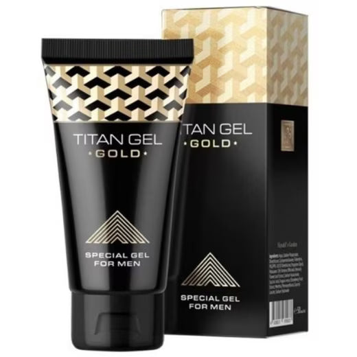 Titan Gel Gold – Intimpflege für Männer – Pflege & Vitalität