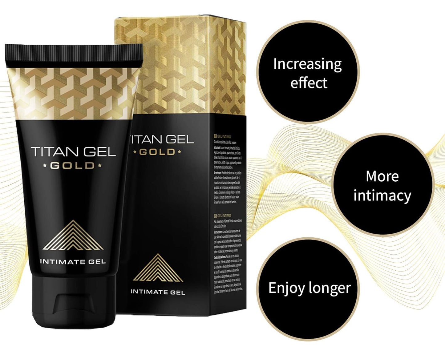 Titan Gel Gold – Intimpflege für Männer – Pflege & Vitalität